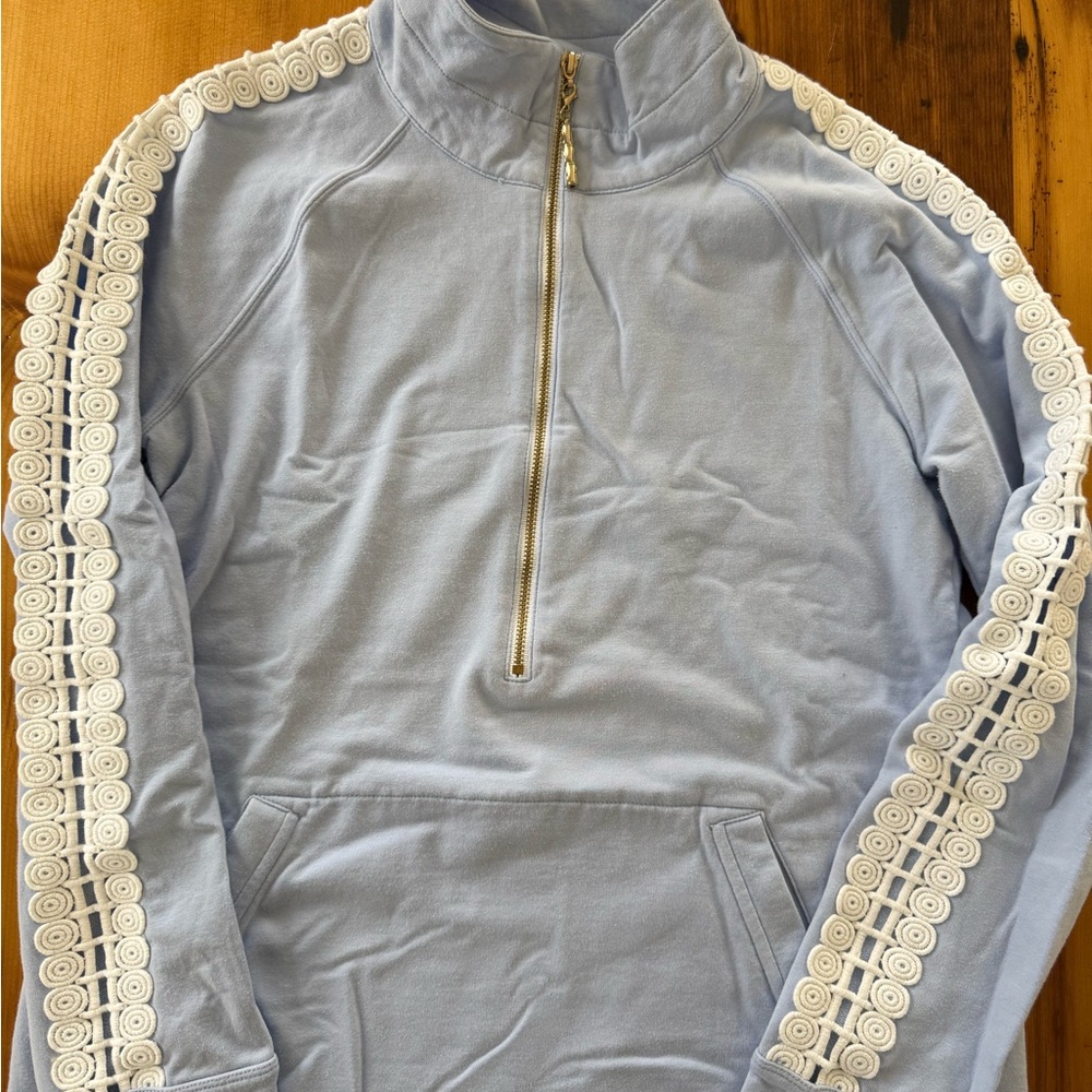 Lilly Pulitzer Skipper Pullover with White Trim